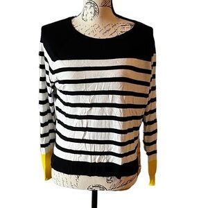 Zara Lightweight Knit Striped Sweater size S